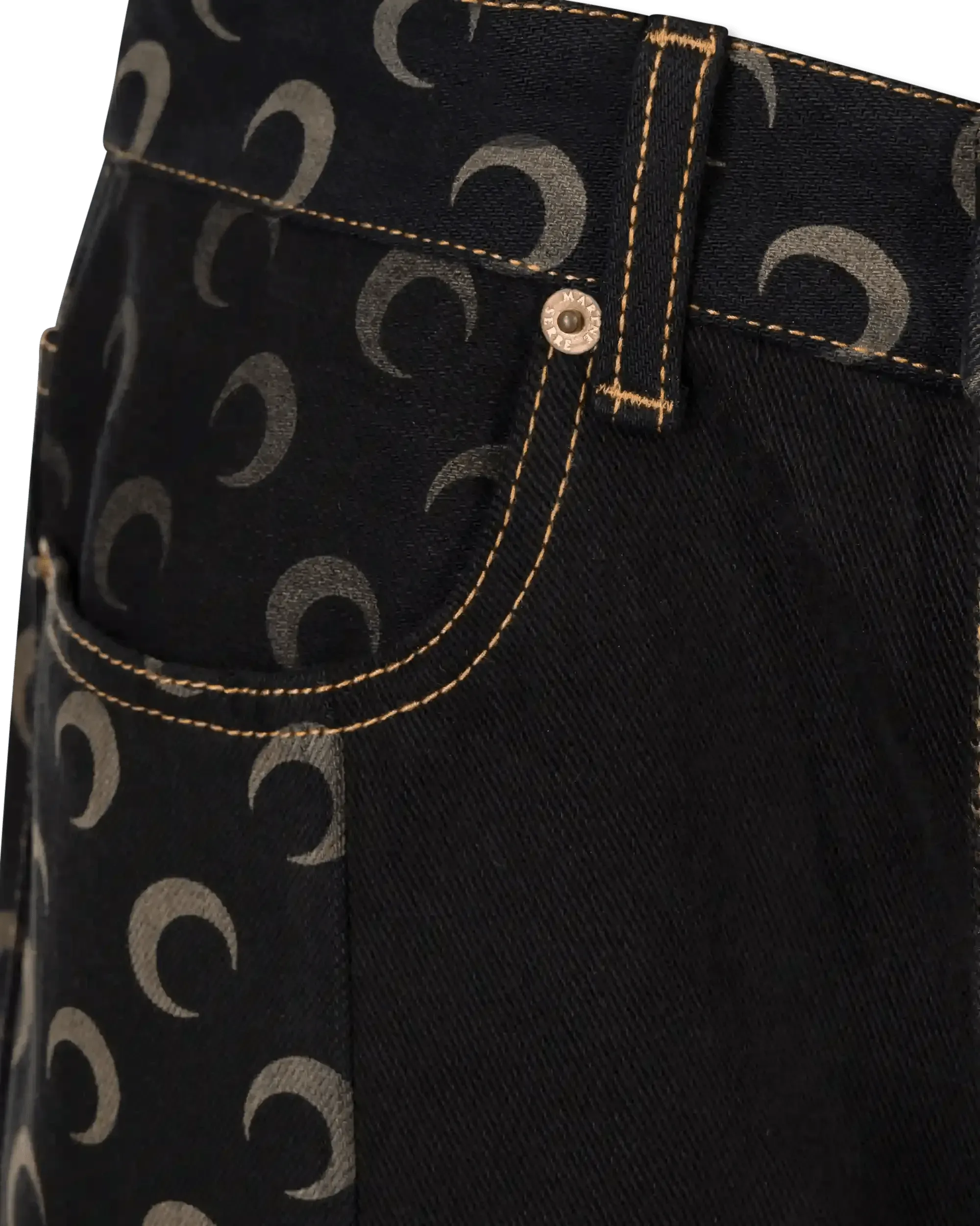 Moon Denim Straight Jeans