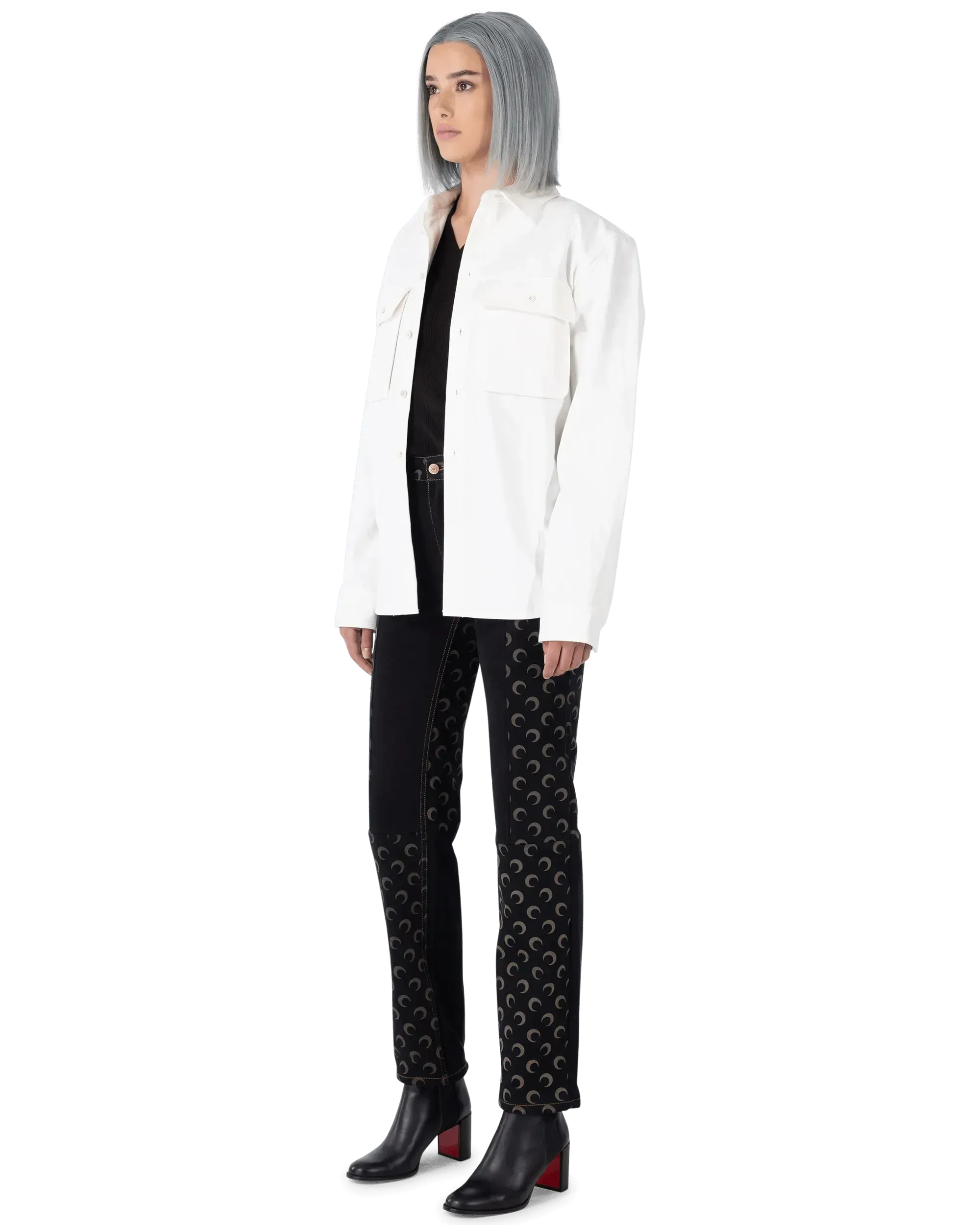 Moon Denim Straight Jeans