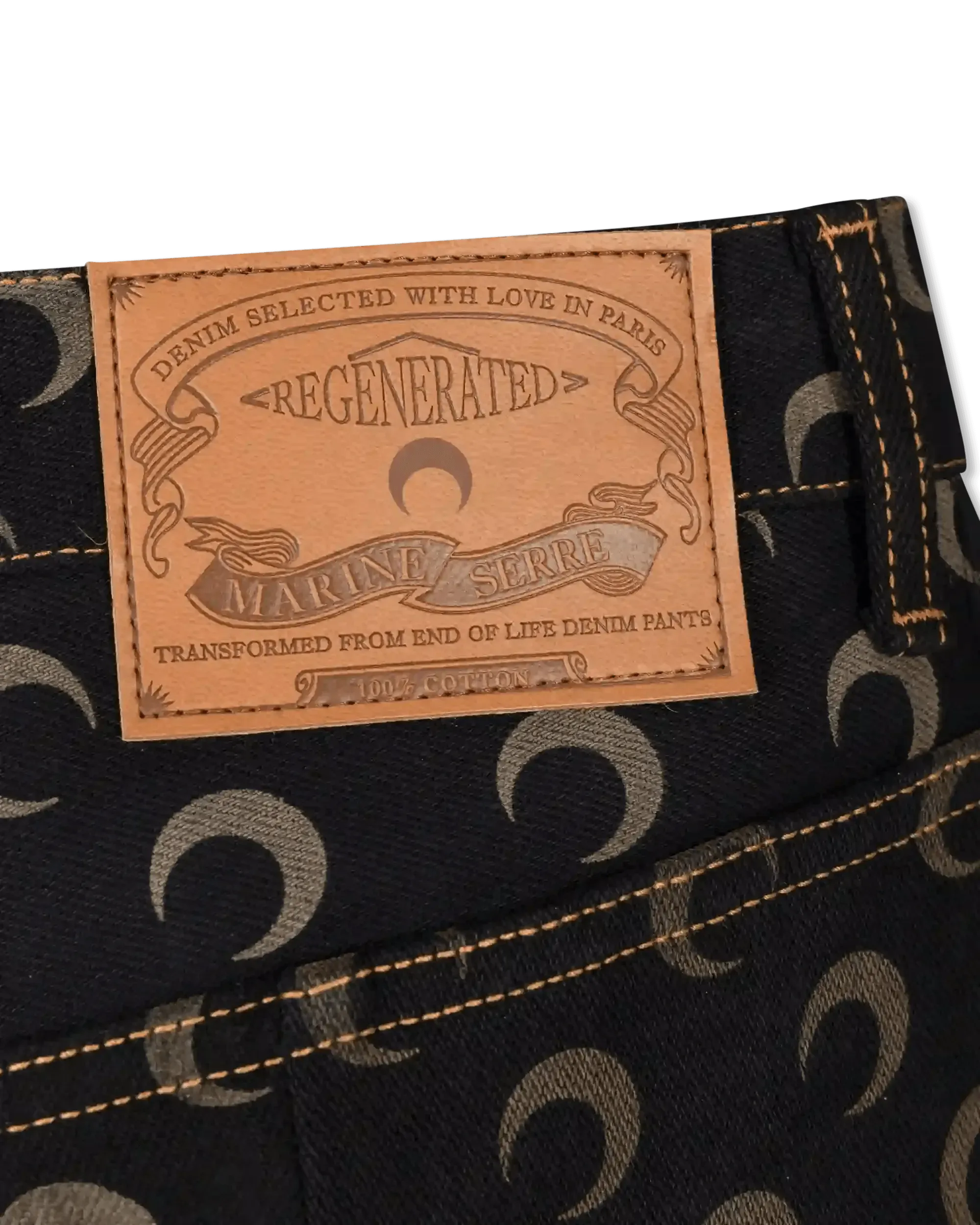 Moon Denim Straight Jeans