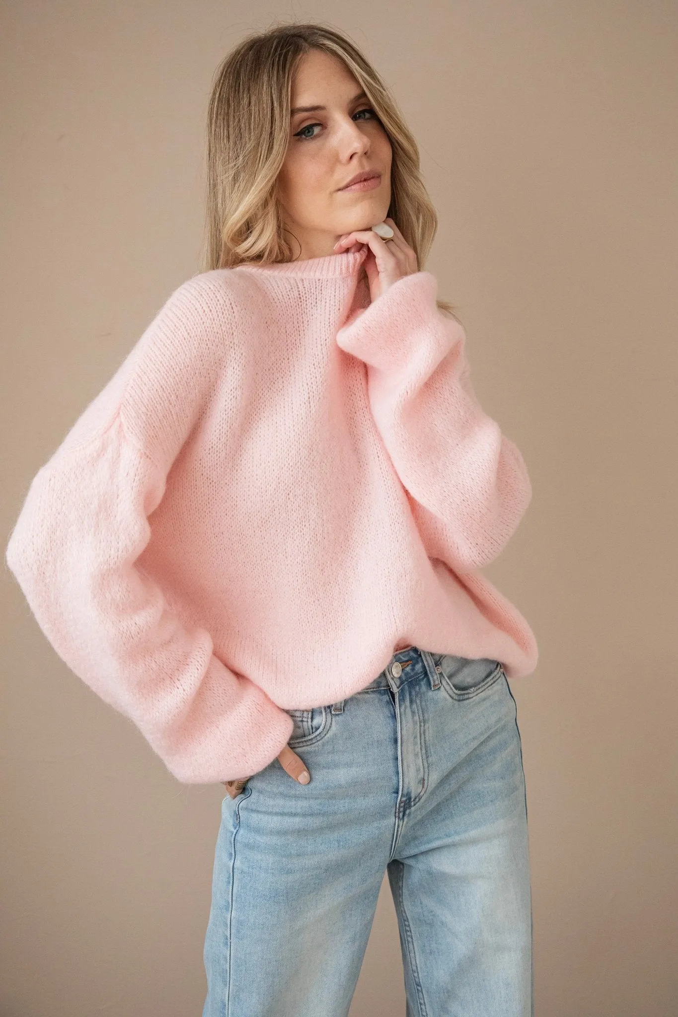 Myla Baby Pink - Trui