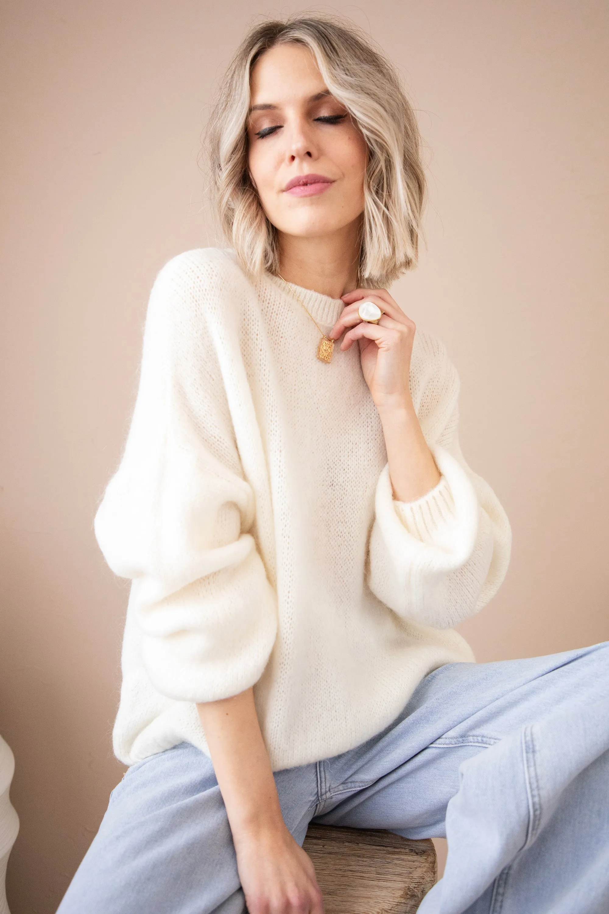 Myla Beige - Trui