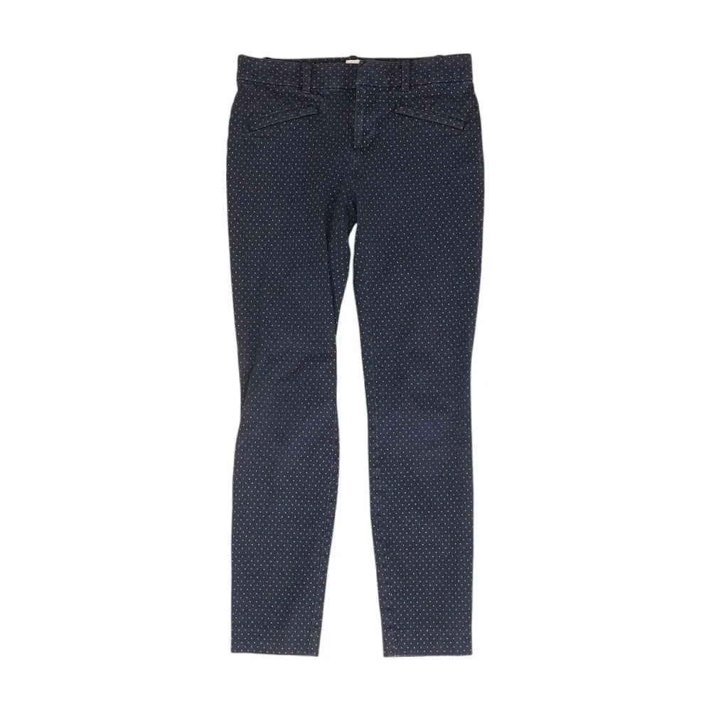 Navy Polka Dot Pants