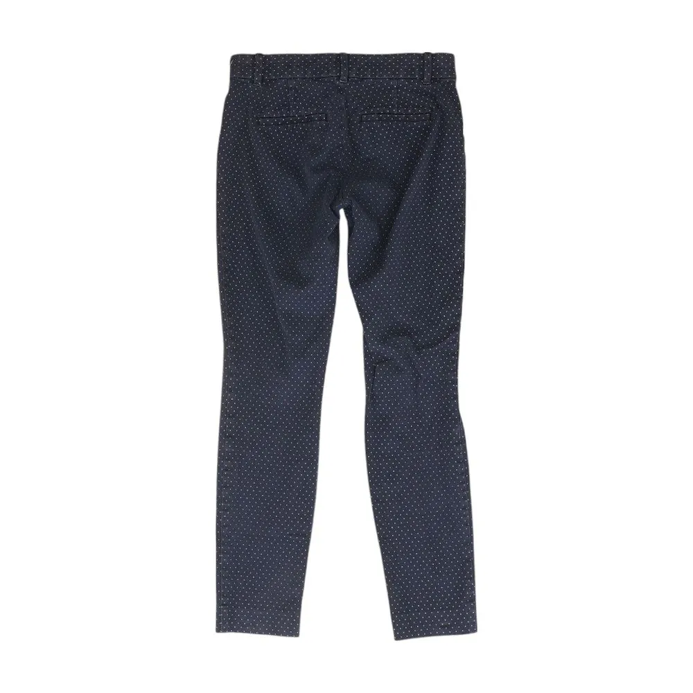 Navy Polka Dot Pants