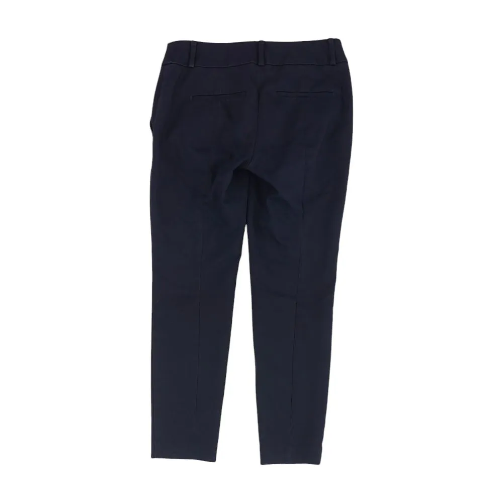 Navy Solid Chino Pants