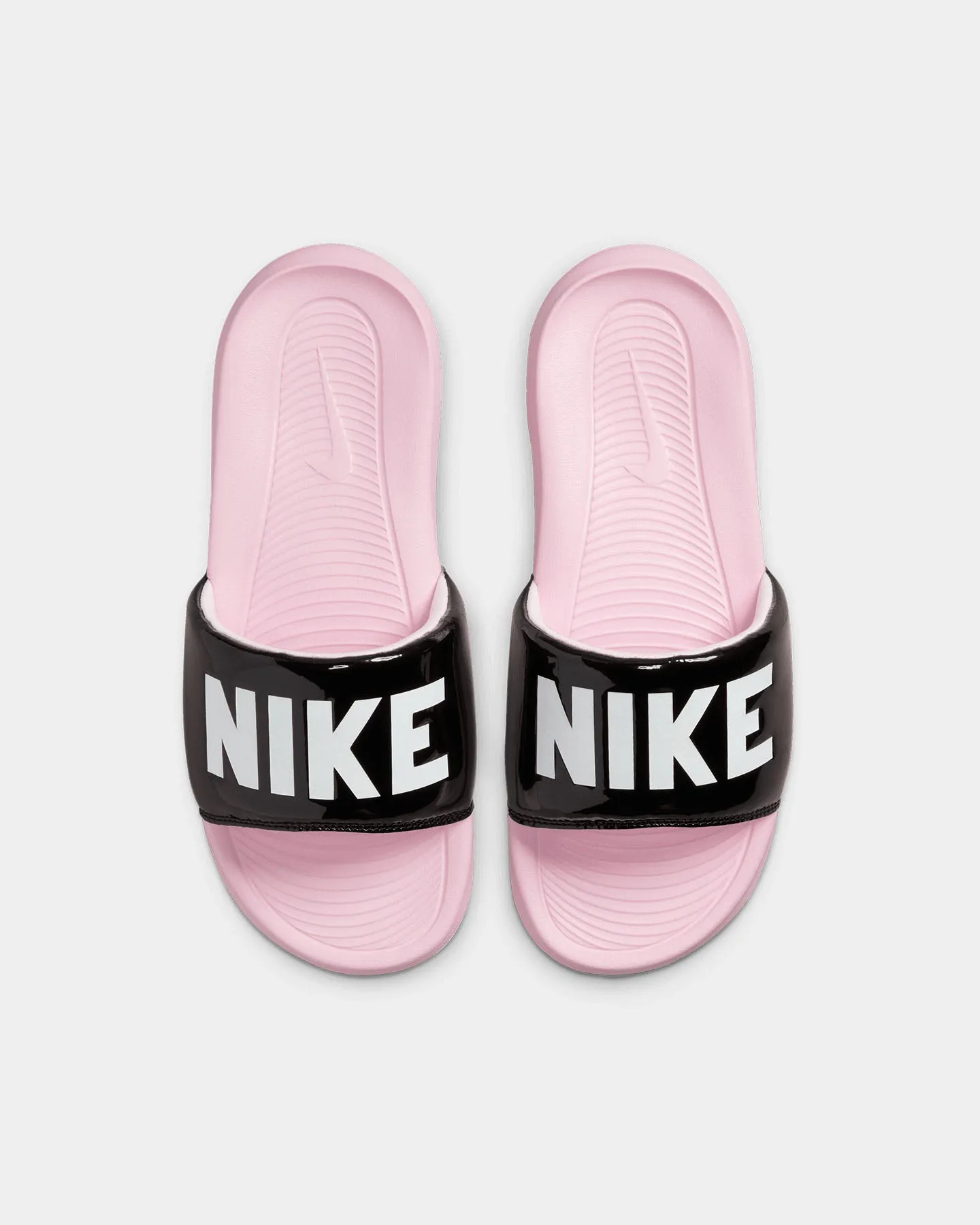 Nike Women's Victori One Slides Black/White-Pink