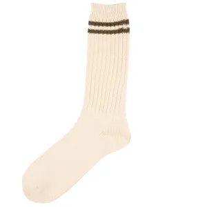 OC 2Line Pique Rib Crew - Olive