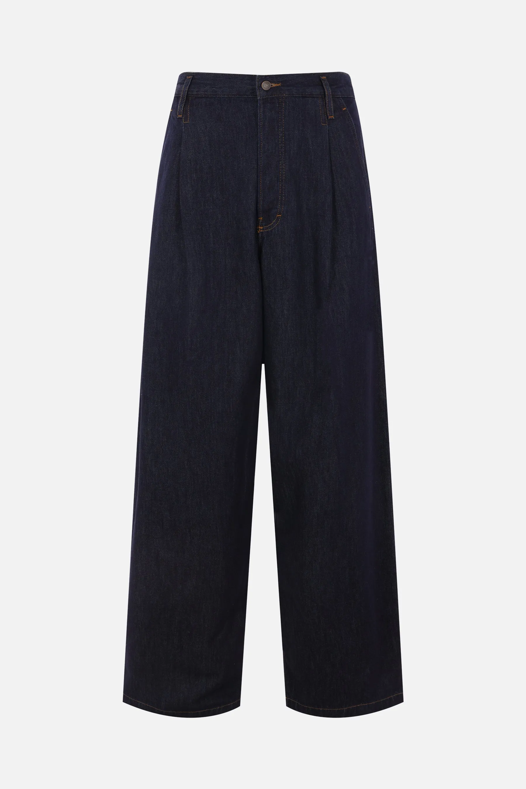 Penning wide-leg jeans in denim