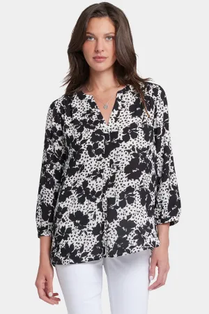 Pintuck Blouse - Lauroeta