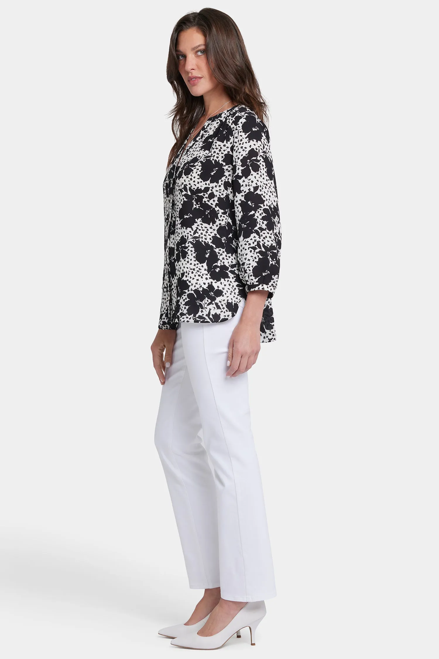 Pintuck Blouse - Lauroeta
