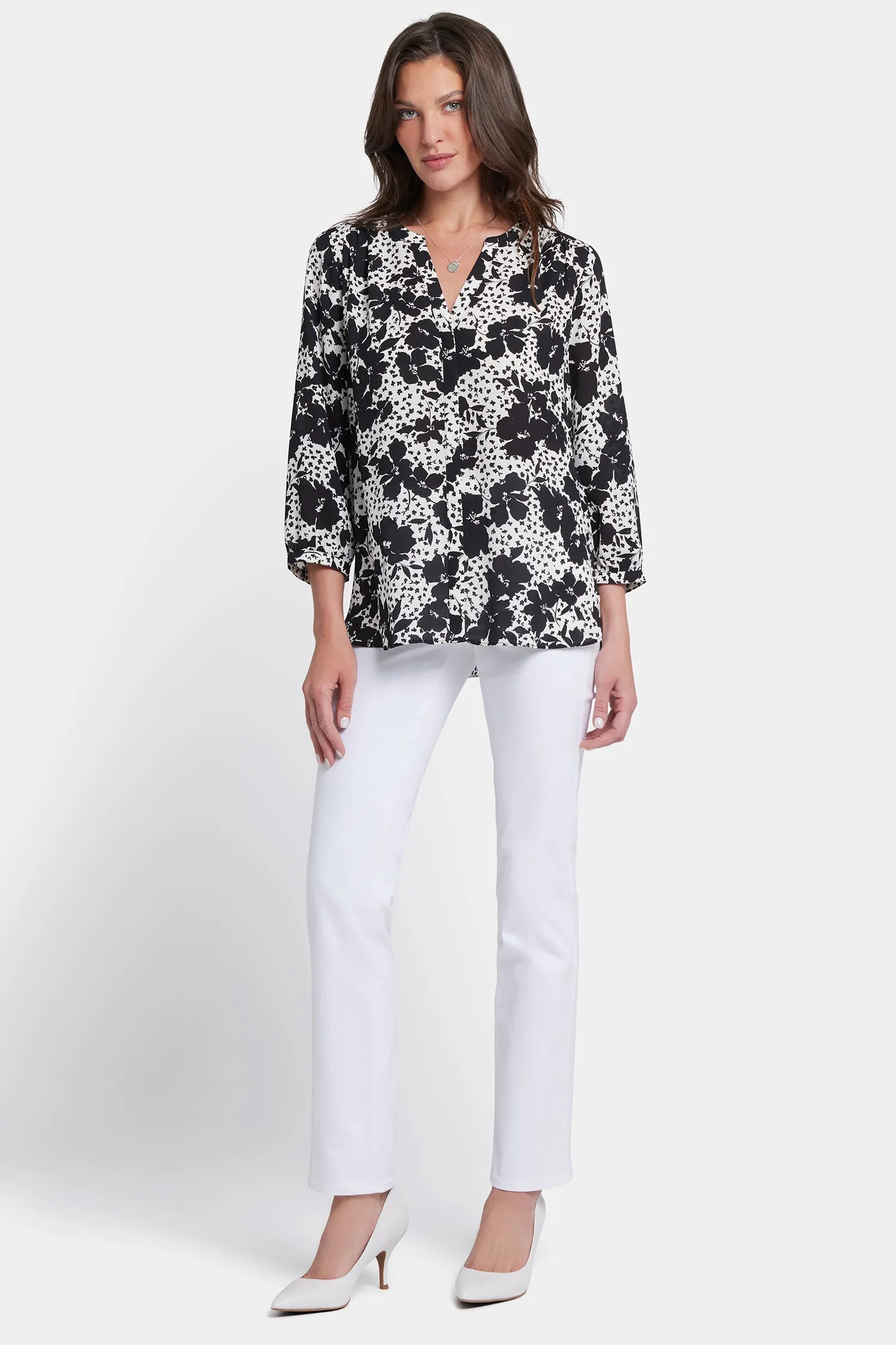 Pintuck Blouse - Lauroeta