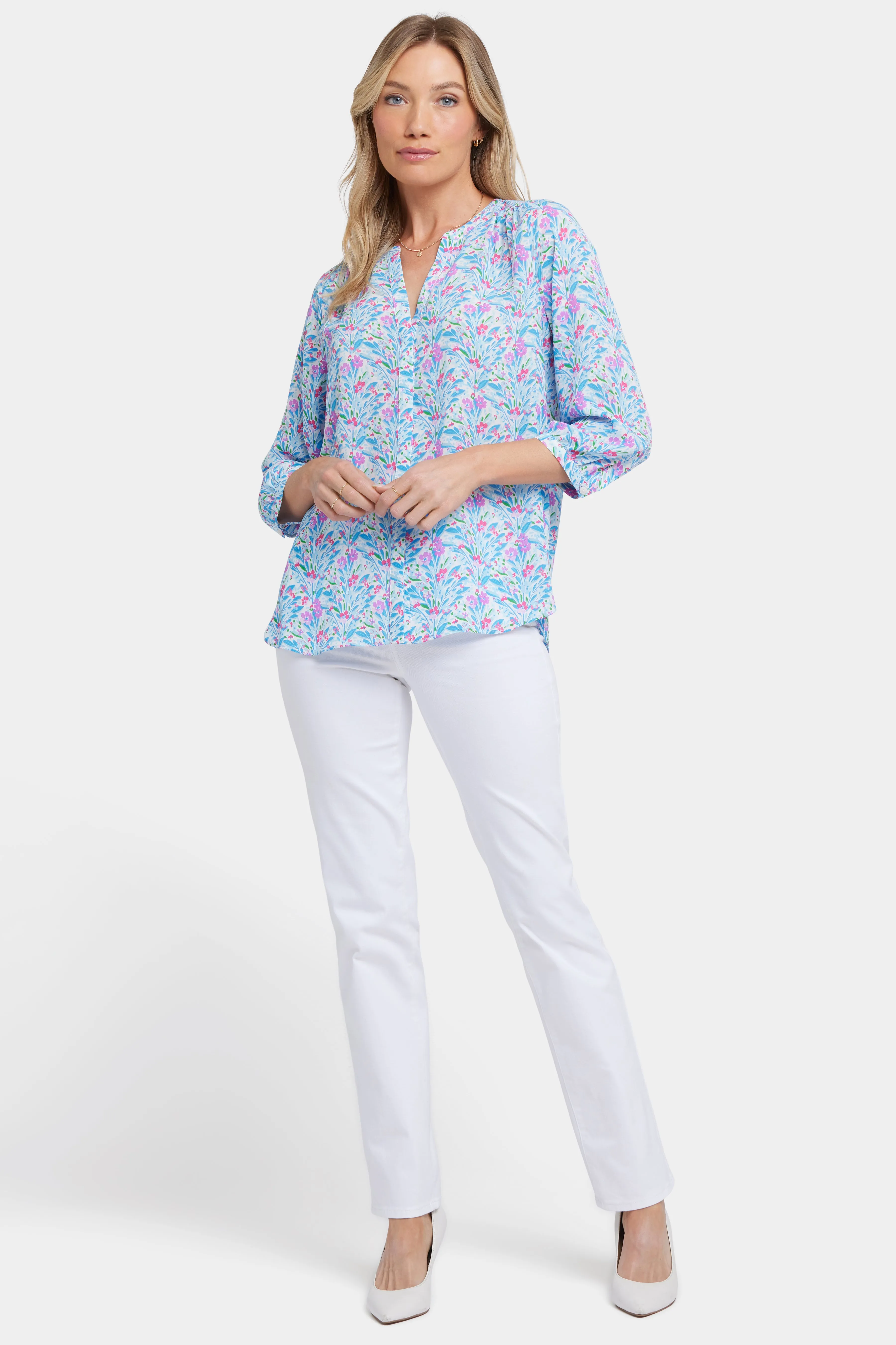 Pintuck Blouse - Serafia