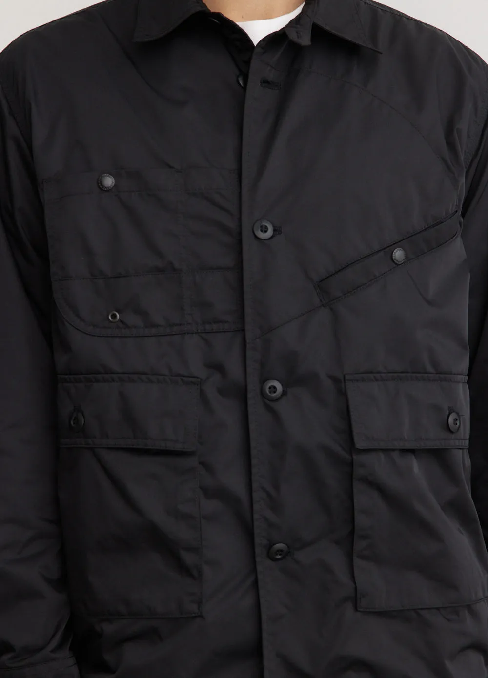 Polyester Oxford Panel Shirt