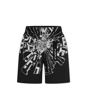 Purple Jeans Shattered Swim Shorts