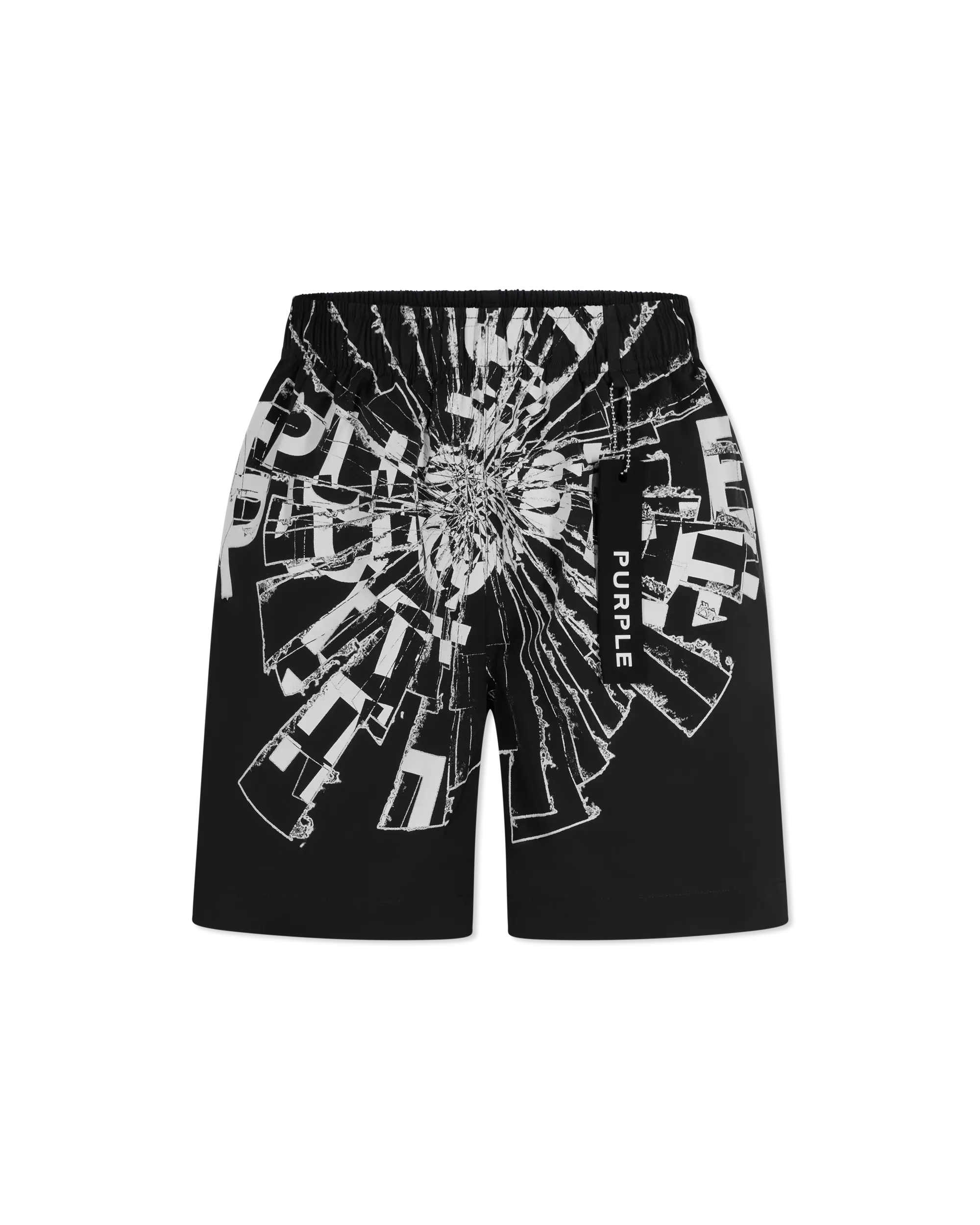 Purple Jeans Shattered Swim Shorts