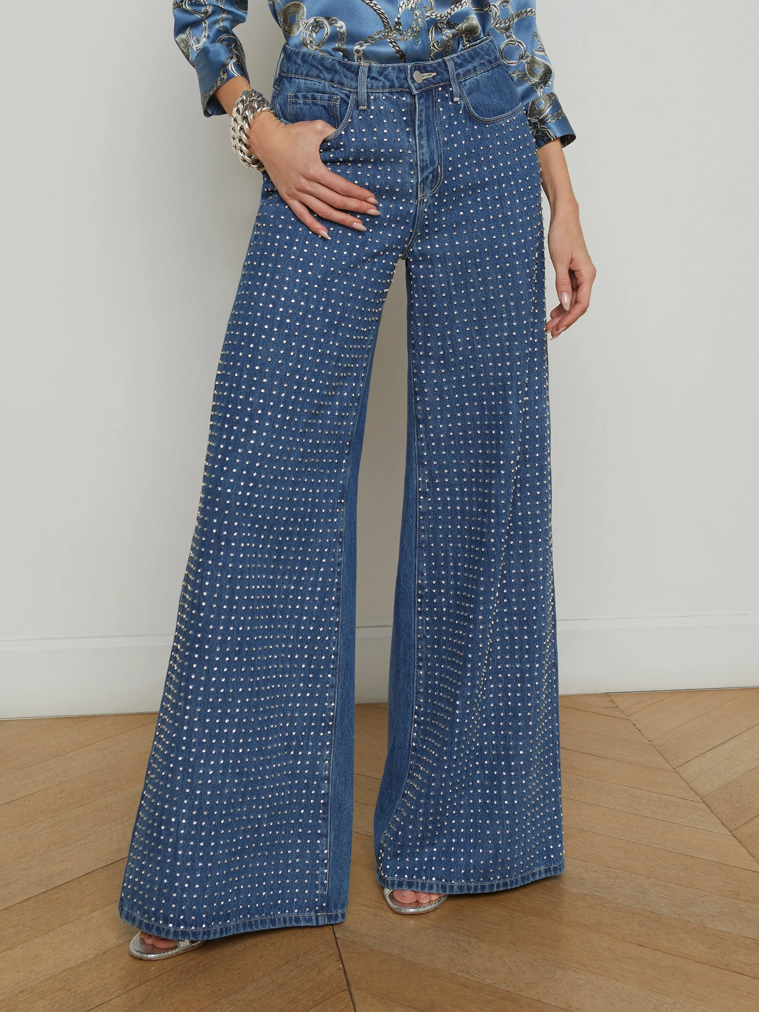 Quincy Crystal Embellished Jean