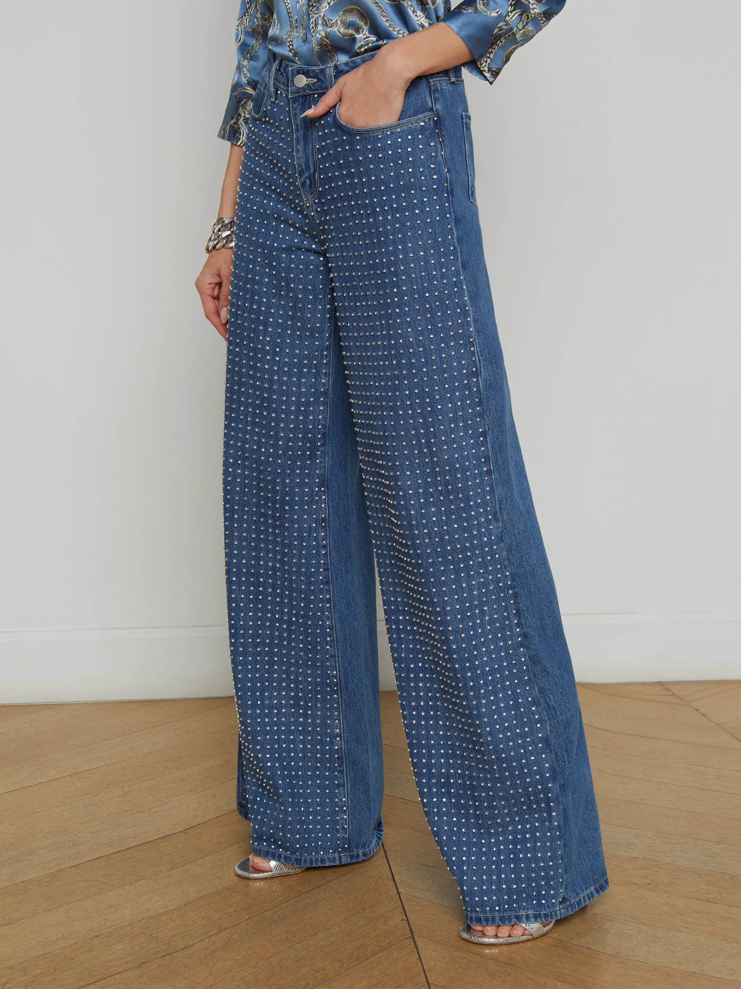 Quincy Crystal Embellished Jean