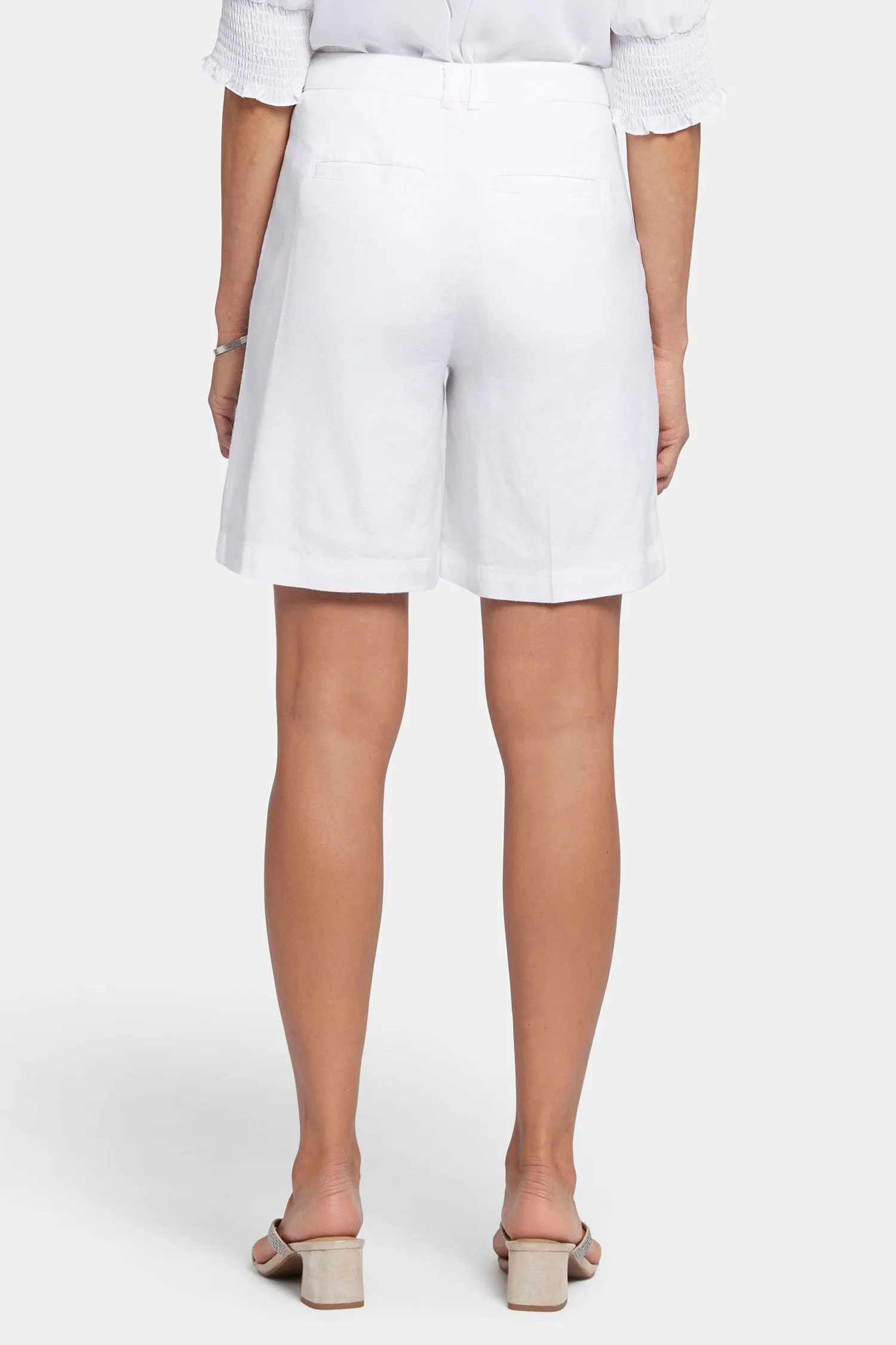 Relaxed Shorts  - White