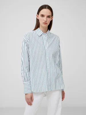 Rhodes Poplin Sleeve Detail Shirt