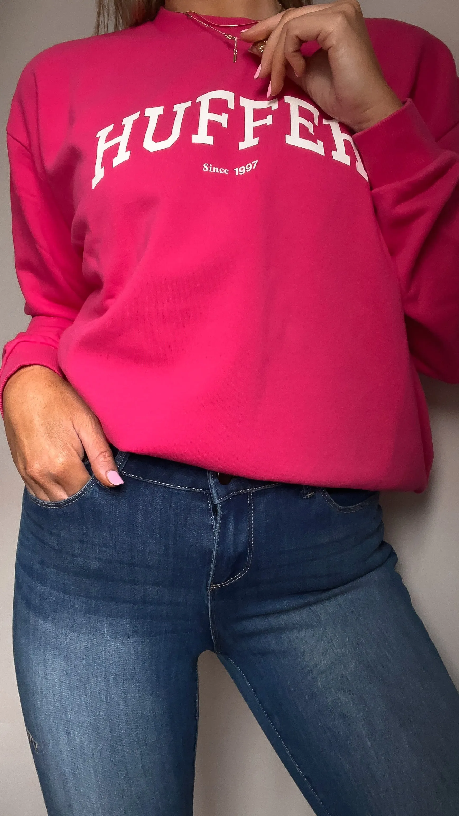 Shine On Label Sculpt Denim Cropped Jean True Blue Wash