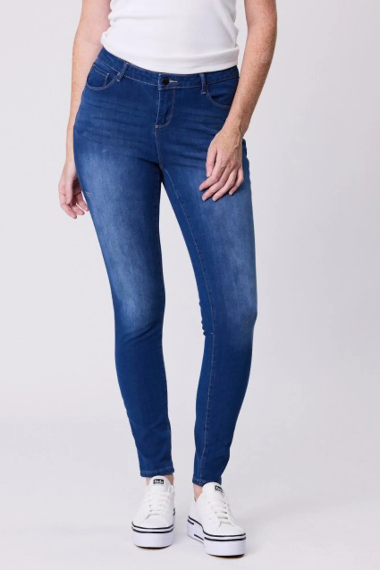 Shine On Label Sculpt Denim Jean True Blue Wash