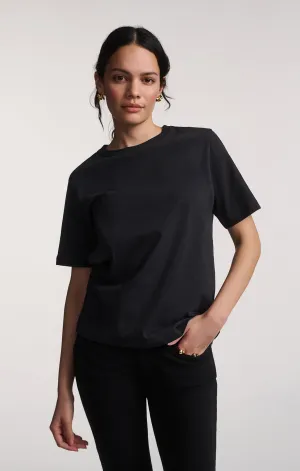 SHORT SLEEVE CREW NECK T-SHIRT IN PHANTOM