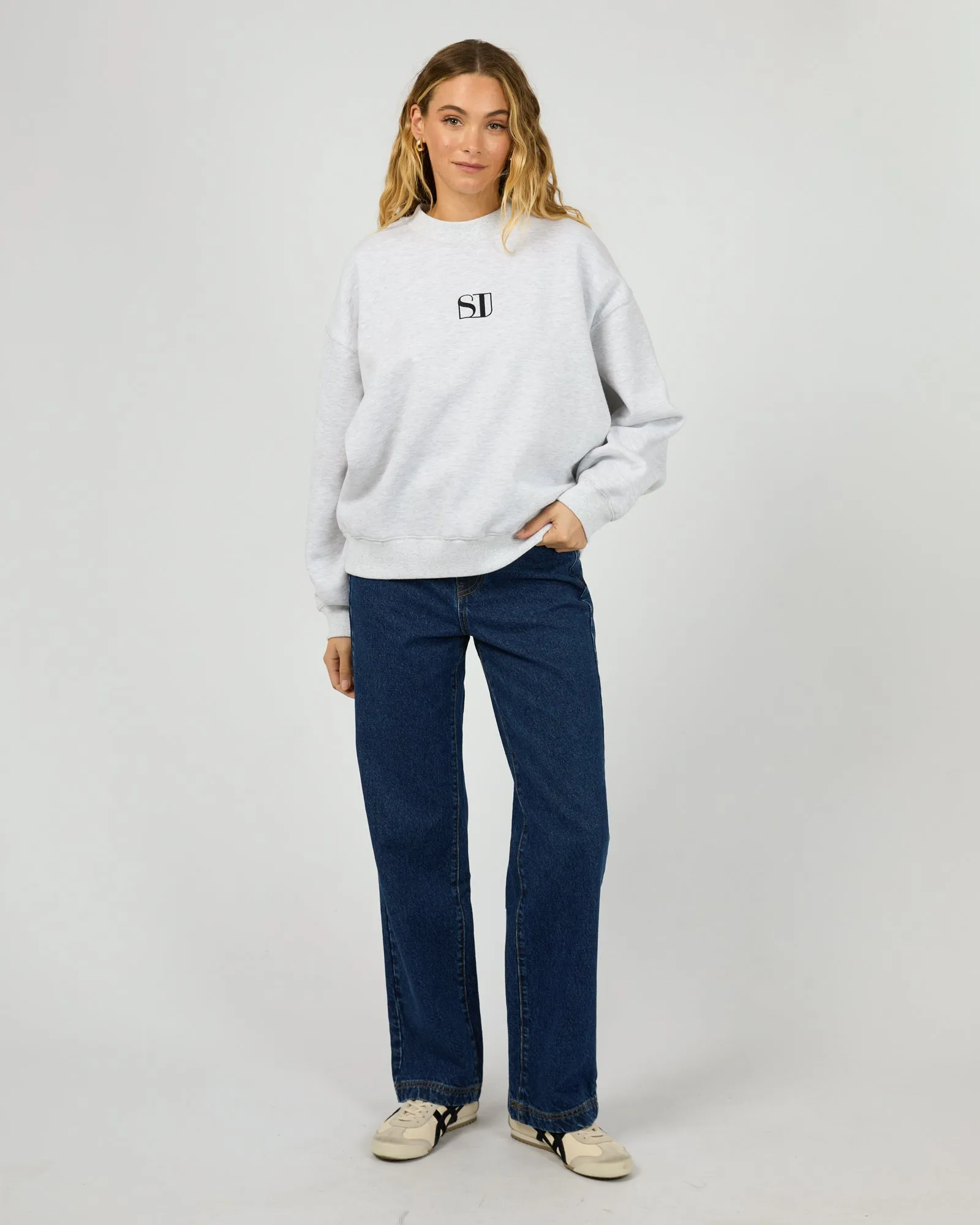 Silent Theory Silent Luxe Crew Snow Marle