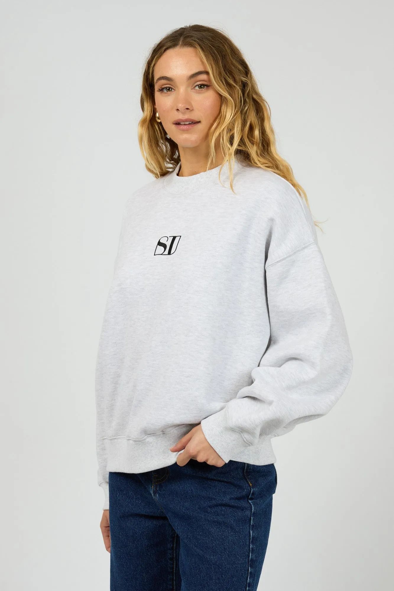 Silent Theory Silent Luxe Crew Snow Marle