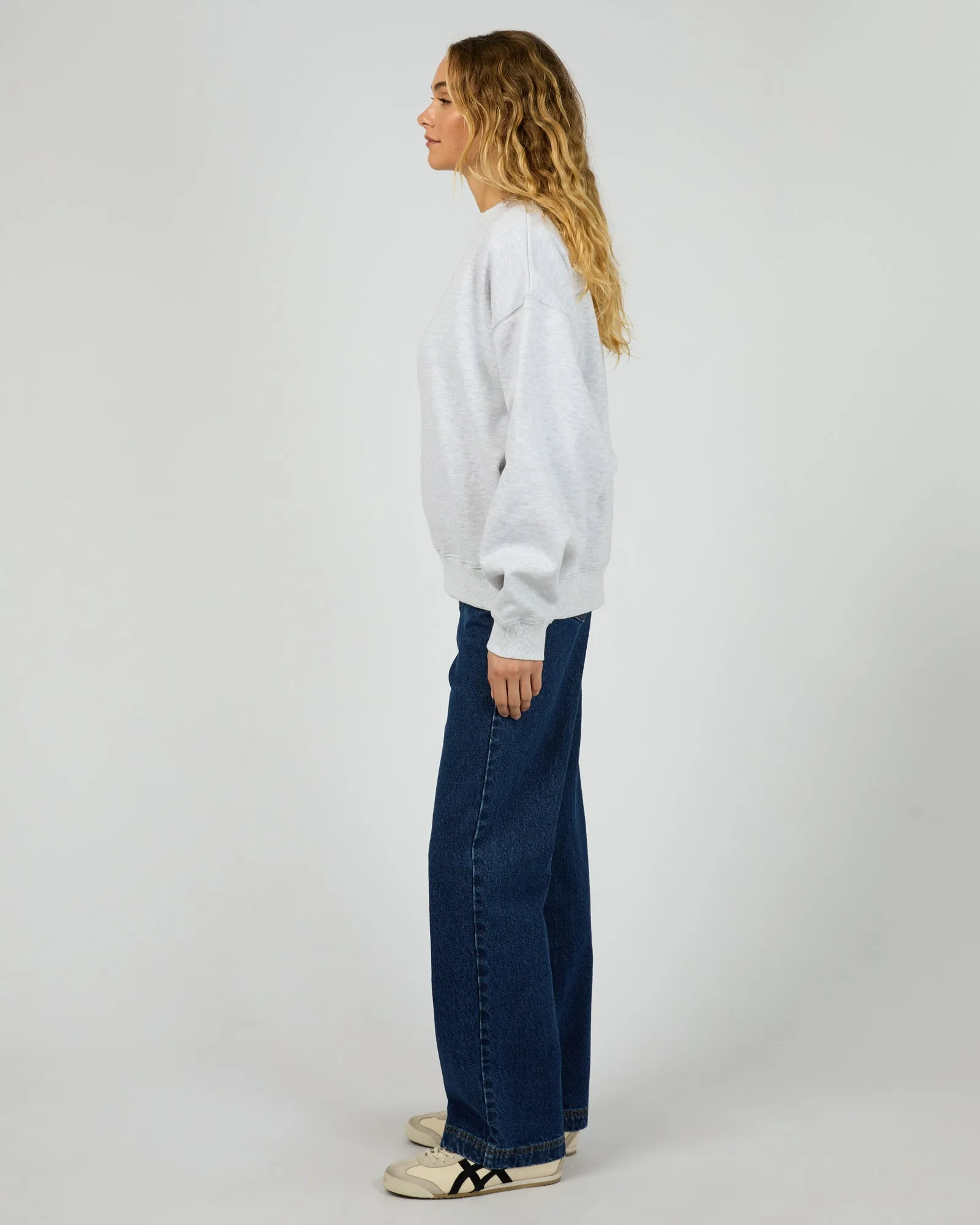 Silent Theory Silent Luxe Crew Snow Marle