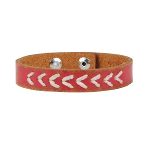 Skinny Hand Stitched Bracelet