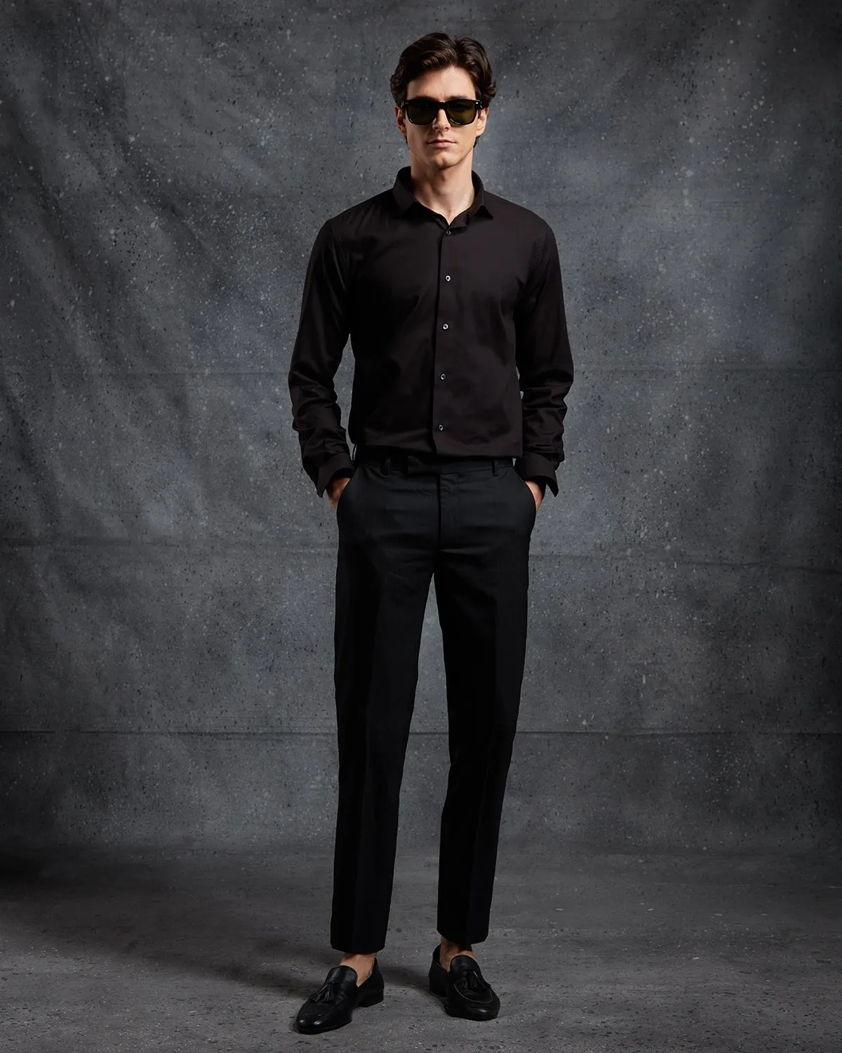 Soktas Dobby Shirt - Black