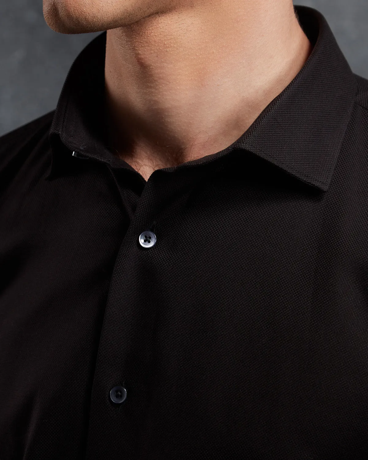 Soktas Dobby Shirt - Black