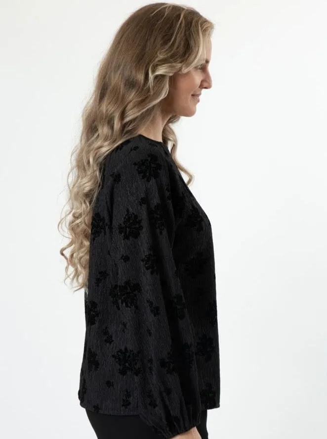 Stella   Gemma Missy Top Black