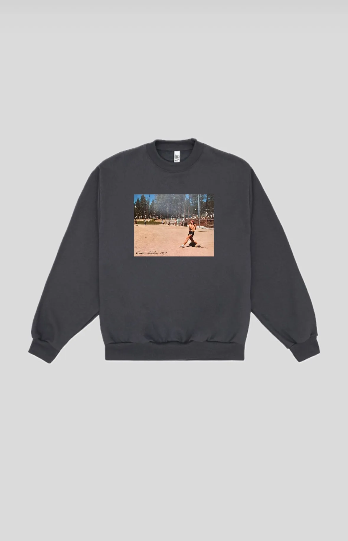 Tahoe Soul - Willie Crewneck in Vintage Grey