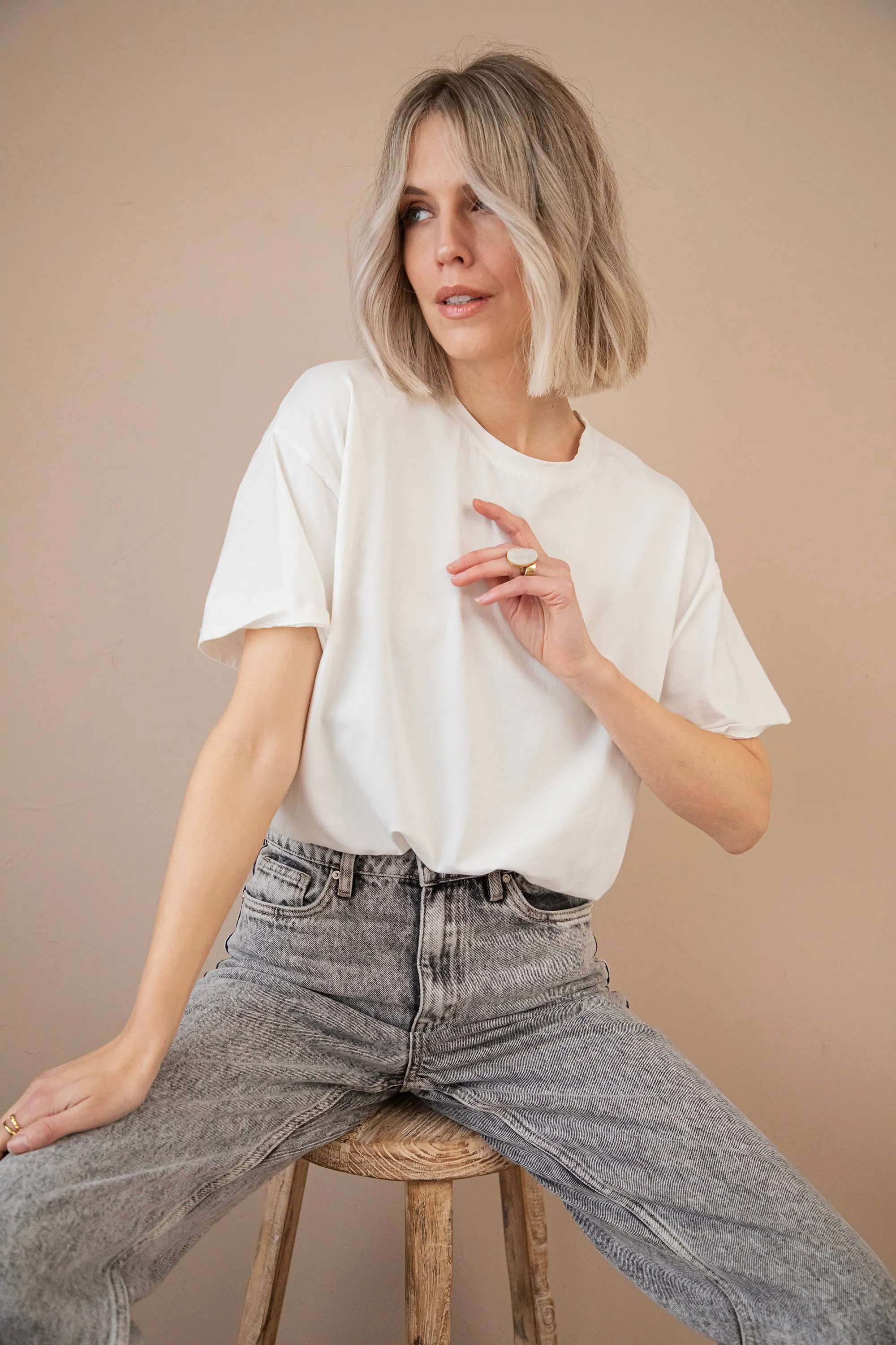 The Base White - T-Shirt