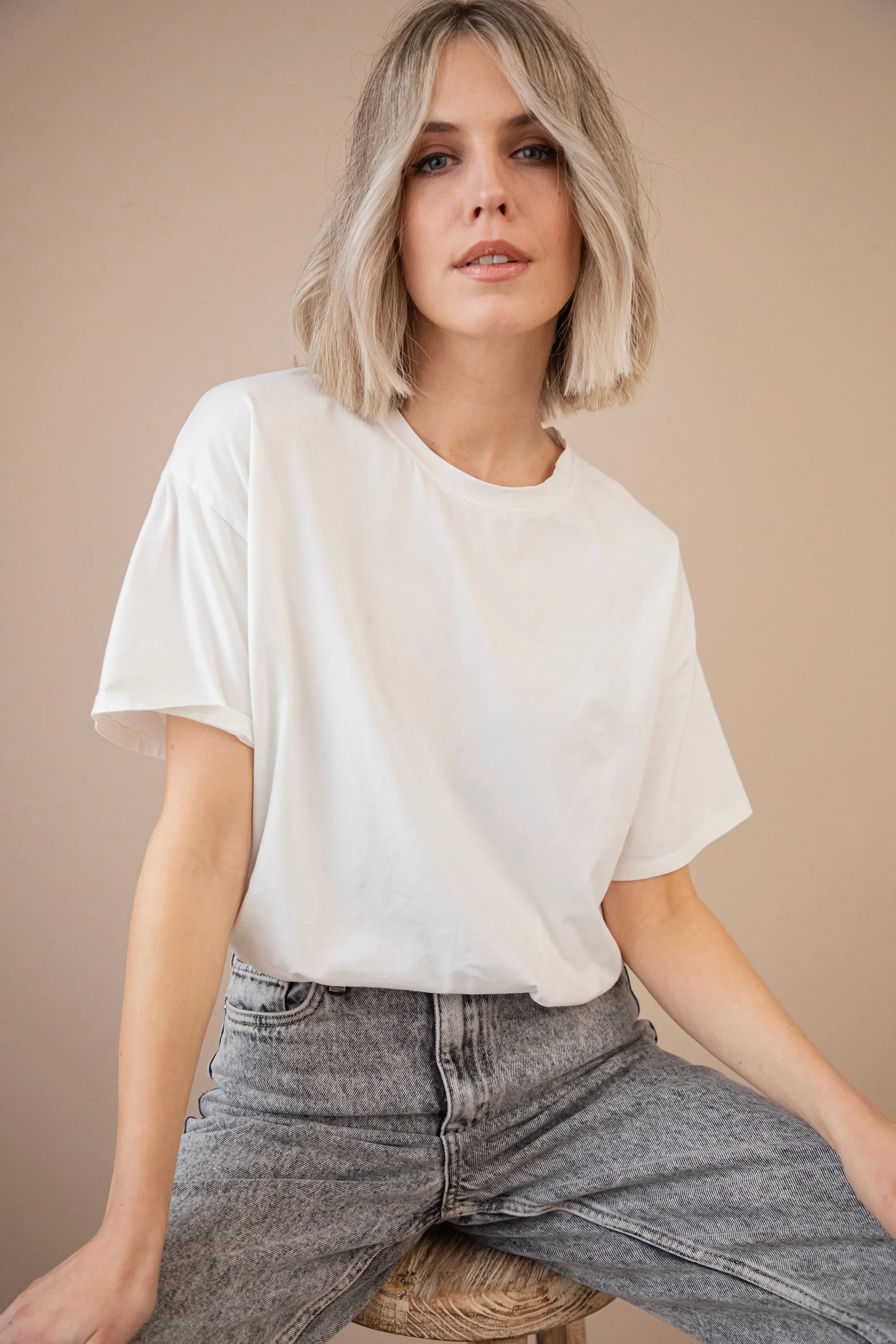The Base White - T-Shirt