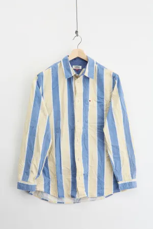 Tommy Hilfiger Stripe Twill Shirt (XL)
