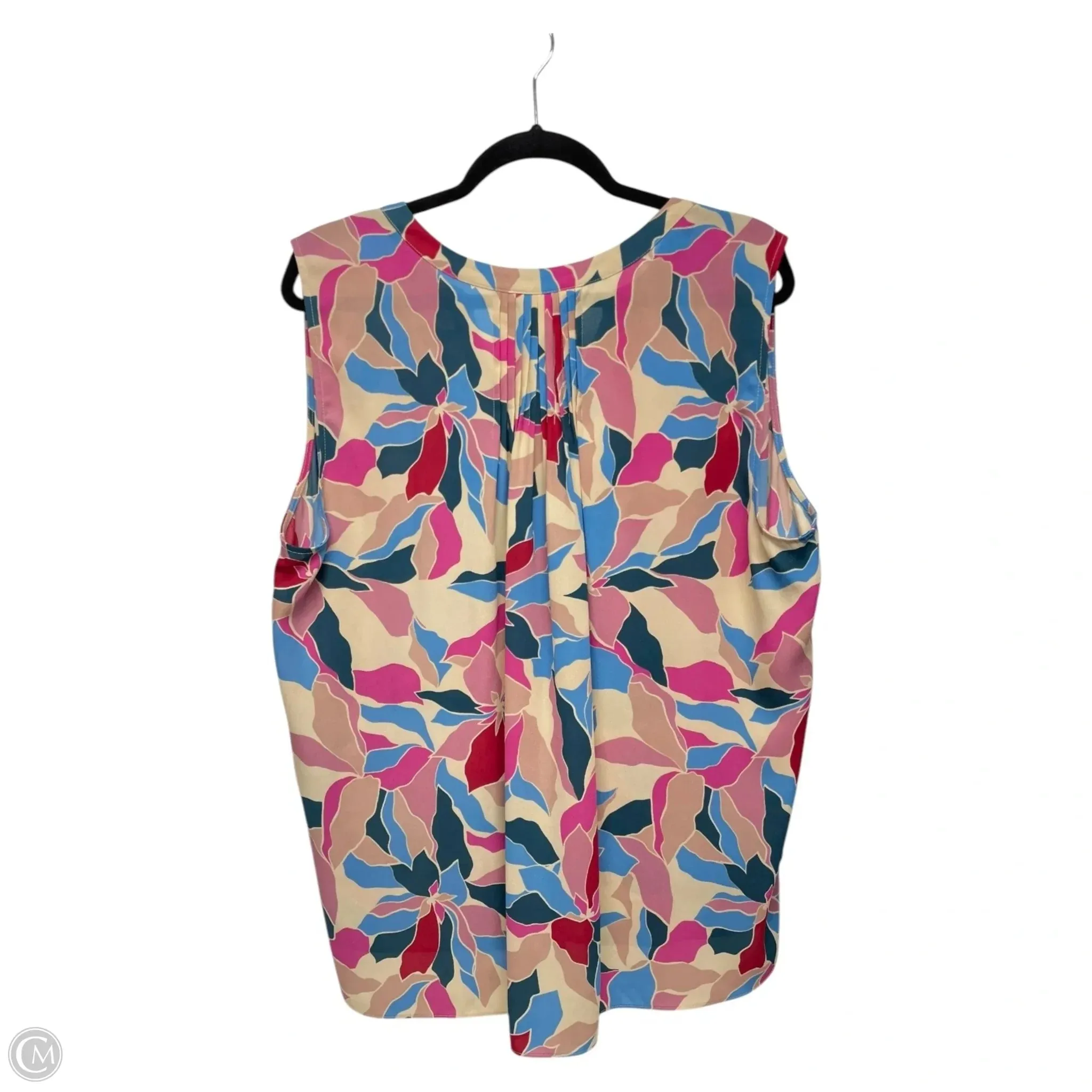 Top Sleeveless By Not Your Daughters Jeans In Multi-colored, Size: Xl