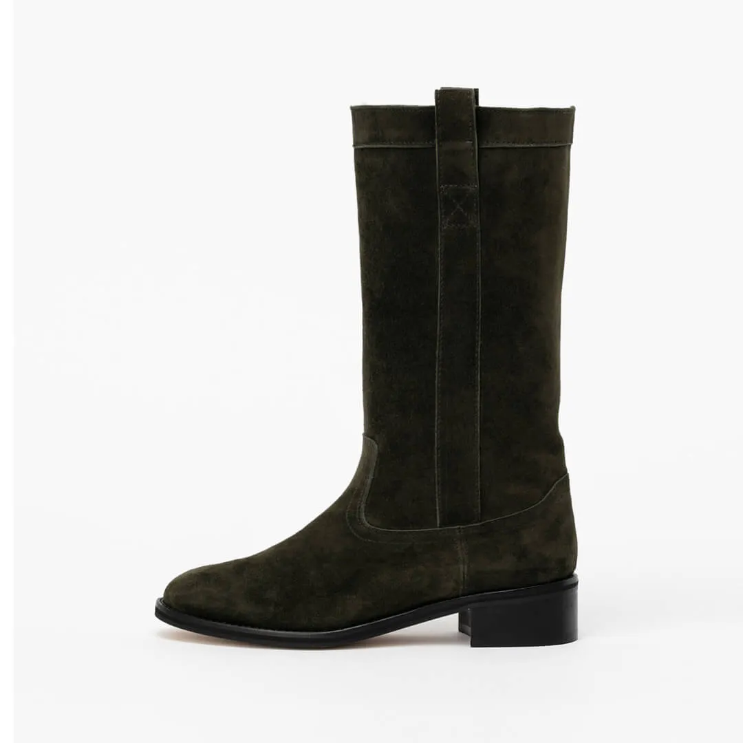 *UK size 2.5 - CHILLIN -black, 3.5cm heels