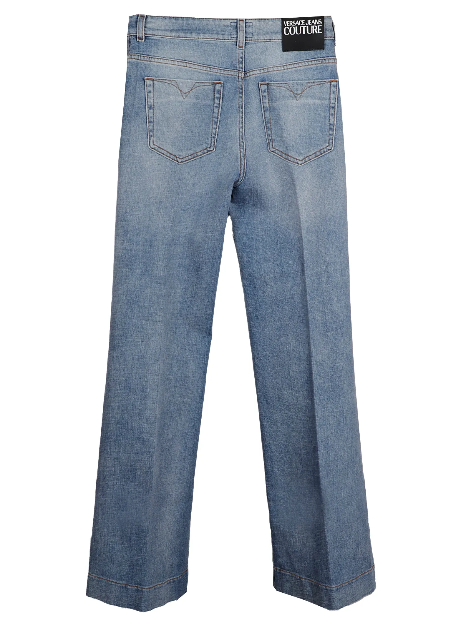 Versace Jeans Couture Baroque Printed Straight-Leg Jeans
