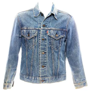 VINTAGE LEVIS JACKET SINGLE STITCH SIZE 36 MADE IN USA