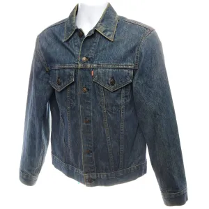 VINTAGE LEVIS TYPE 3 JACKET 2 POCKETS SINGLE STITCH SIZE 38 1980S MADE IN USA