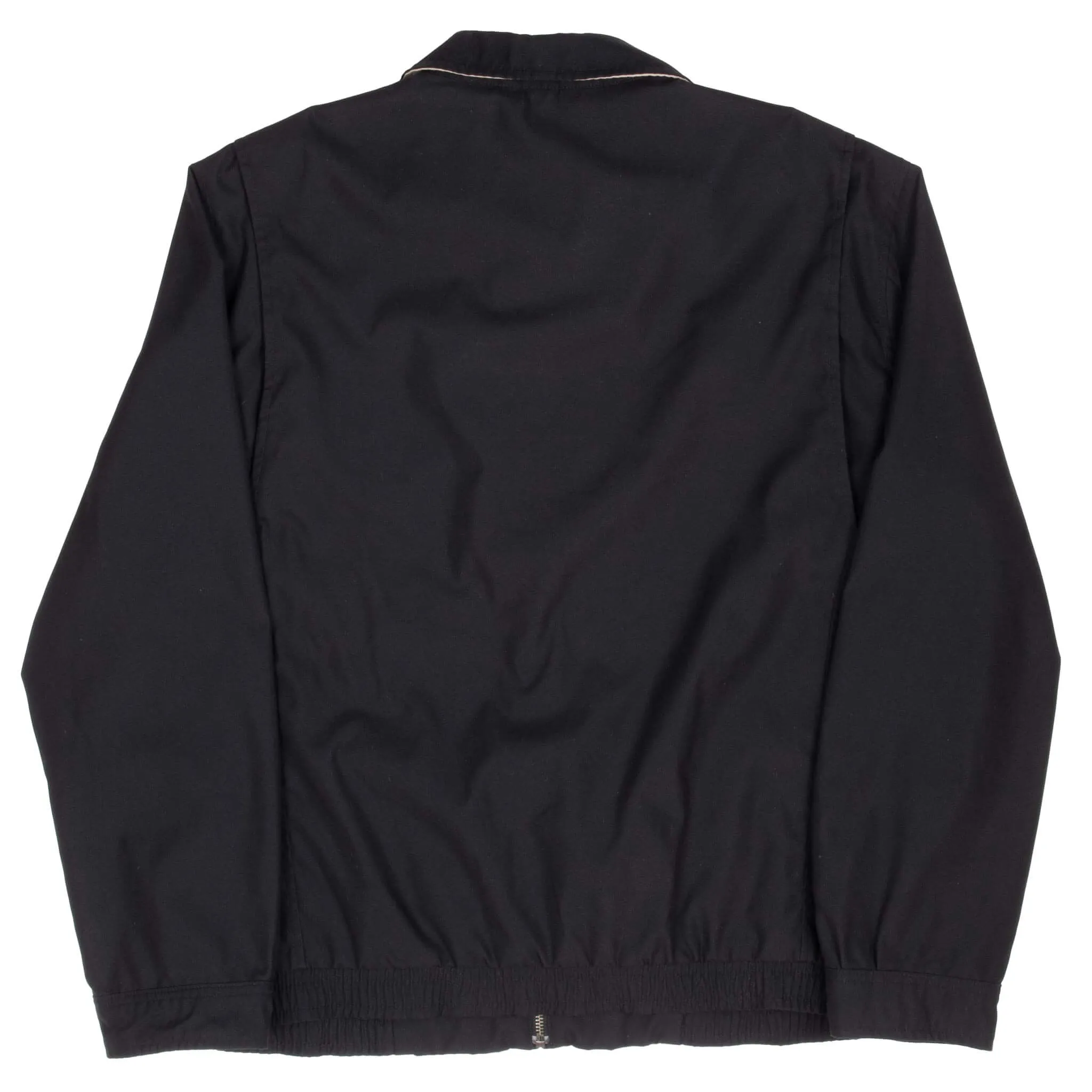 VINTAGE POLO RALPH LAUREN BLACK HARRINGTON GOLF JACKET LARGE
