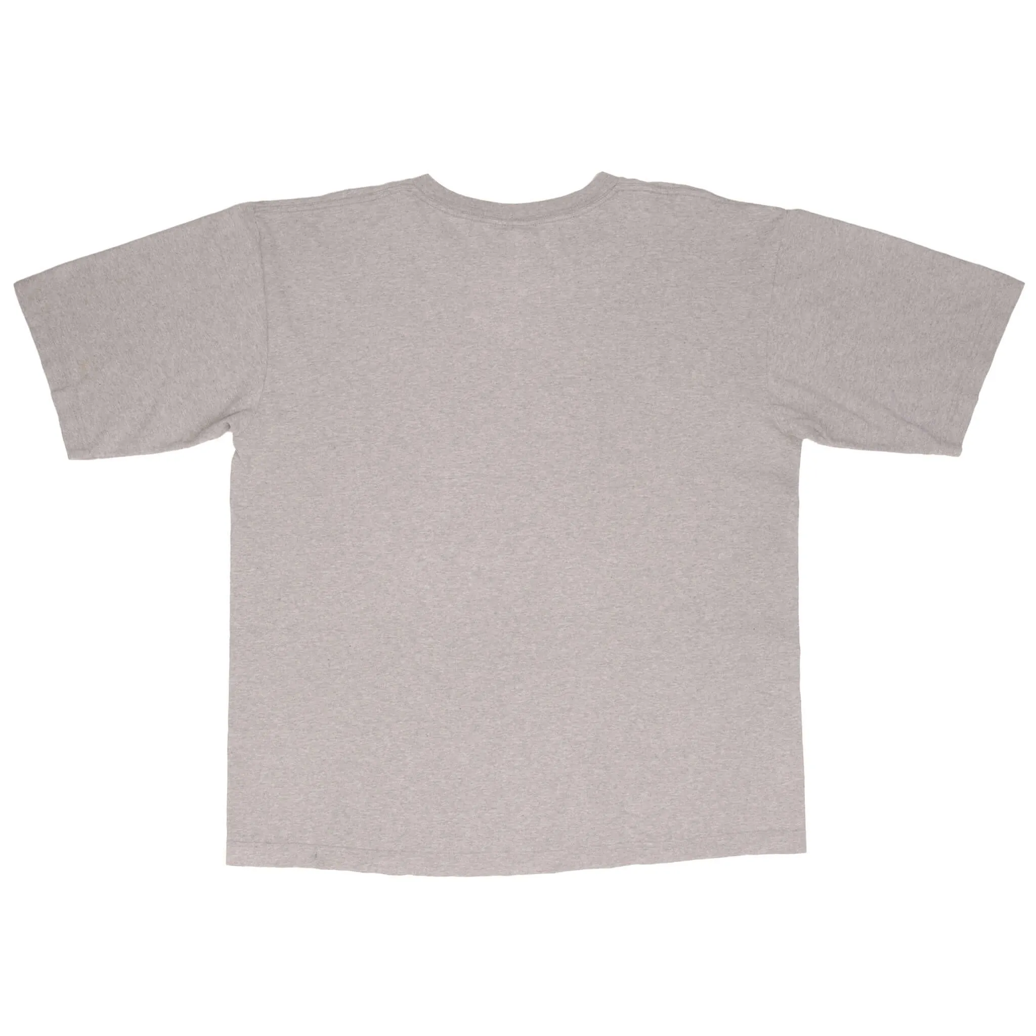 VINTAGE TOMMY JEANS HILFIGER SPELLOUT GREY TEE SHIRT 1990S SIZE LARGE MADE USA