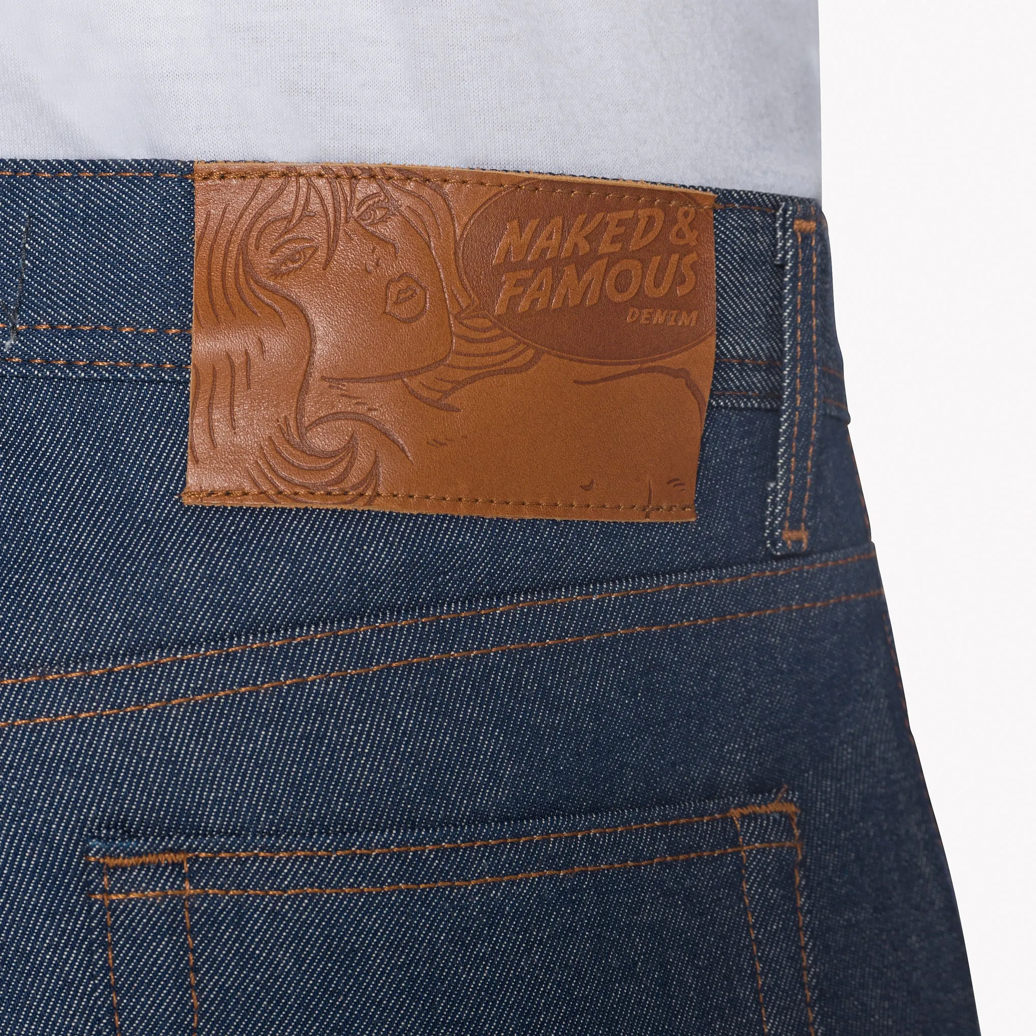 Weird Guy - Natural   Indigo   Selvedge