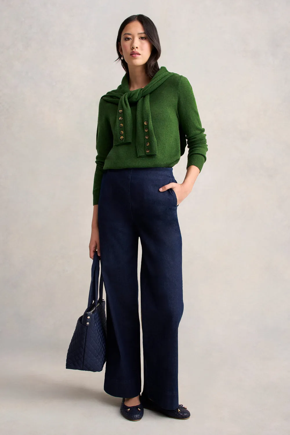 Wool Cashmere Jumper - Clover