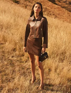 Wren Vegan Leather Jacket