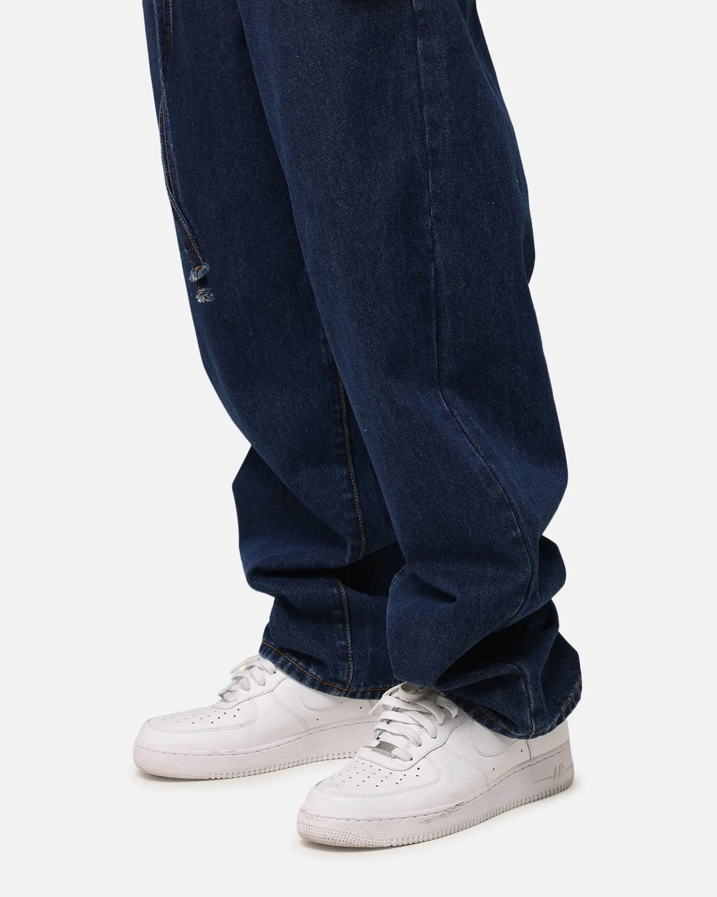 XXIII Tie Lace Baggy Jeans Stonewash Indigo