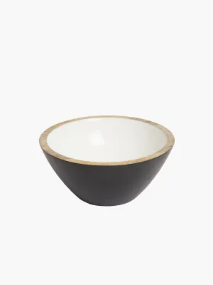 Yin Yang Small Wooden Bowl