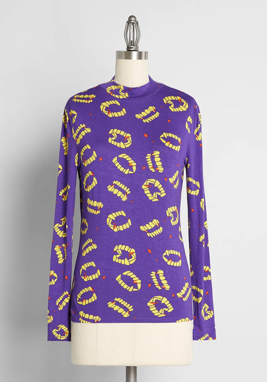You Got This Mock Neck Top