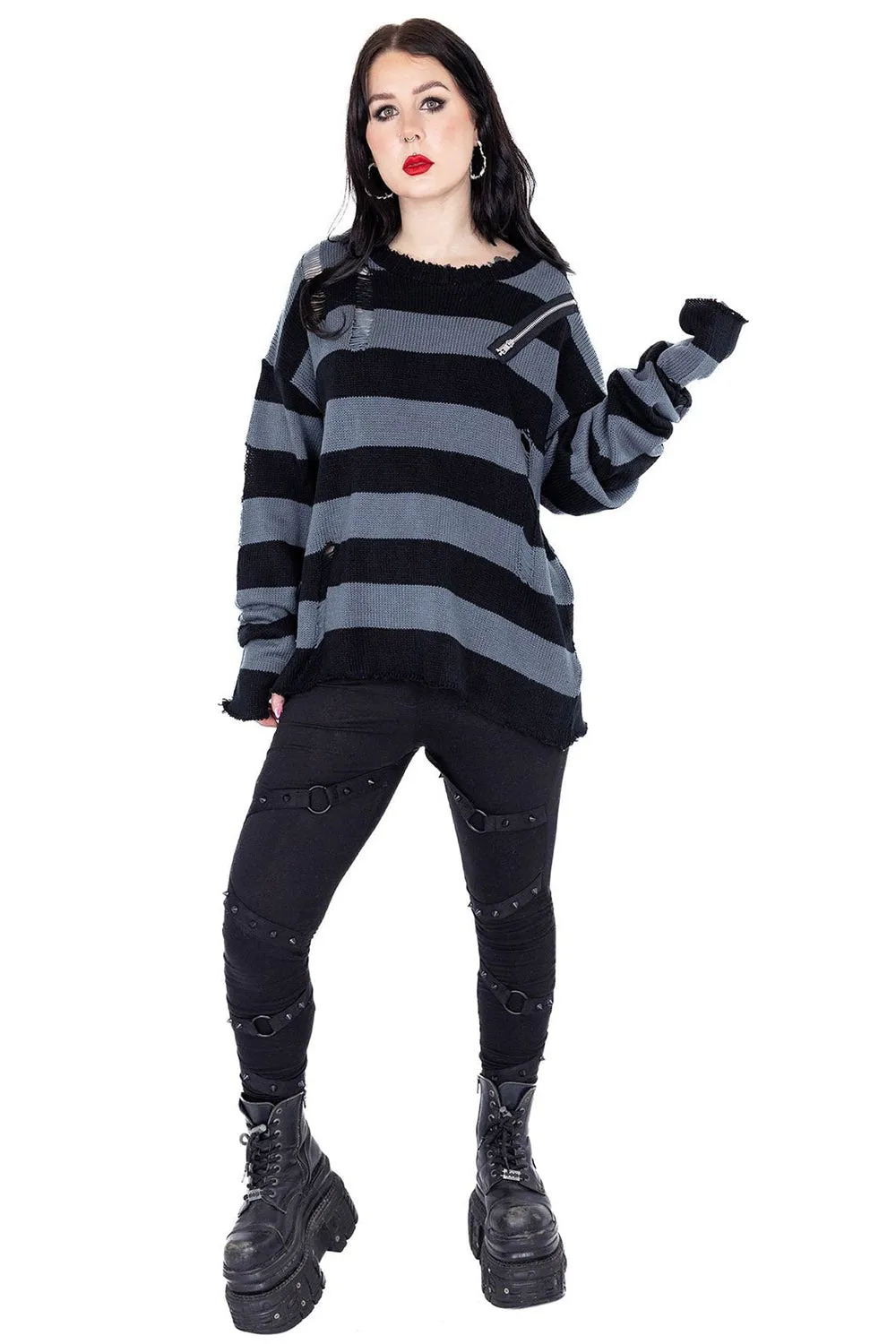 Your Worst Nightmare Jumper [Black/Grey]